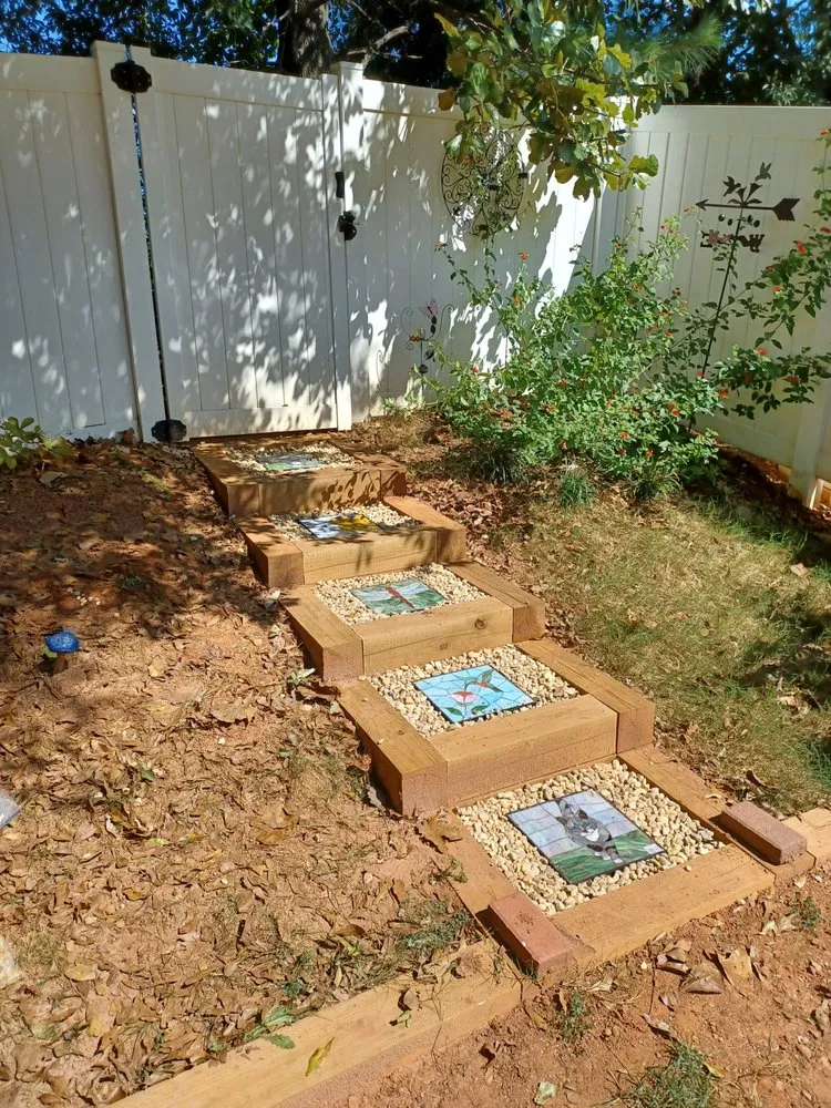 Professional landscaping services in Bogart, GA by Crowe Creations