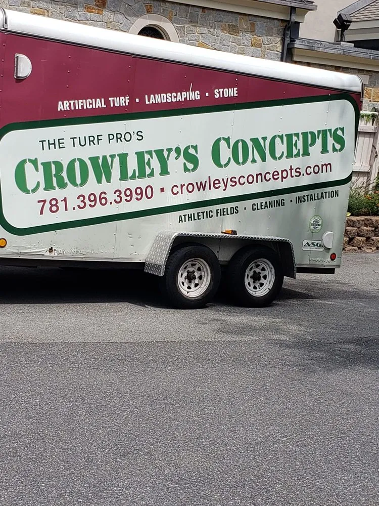 Local lawn mowing service in Medford, MA by Crowley's Concepts