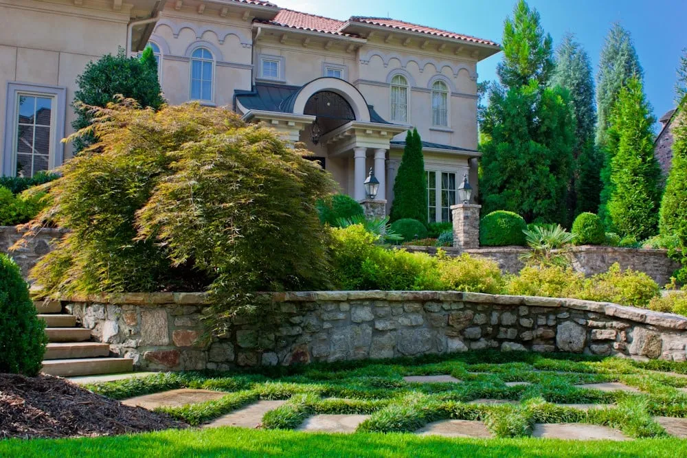 Reliable yard maintenance for residential properties in American Canyon, CA by Crown Landscape Contractors