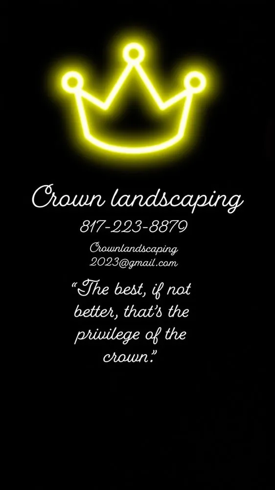 Affordable yard maintenance experts serving Ponder, TX - Crown landscaping