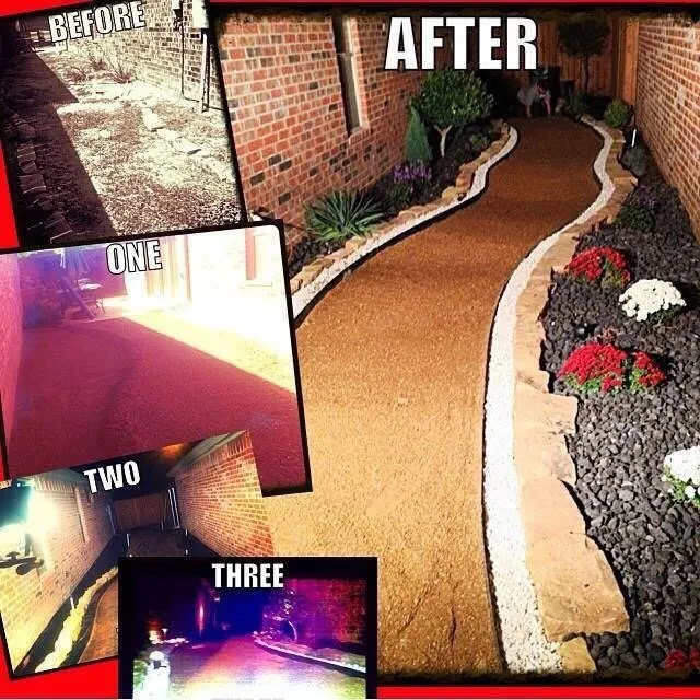 Affordable residential landscaping in Lubbock, TX by Crown Lawn Landscape