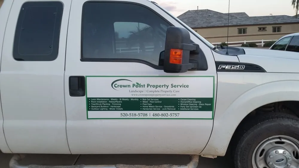 Professional lawn care service for outdoor upgrades across Chandler, AZ - Crown Point Property Service