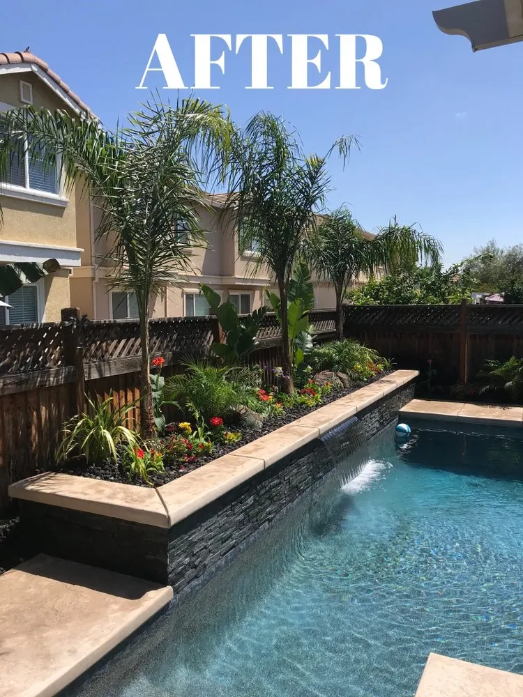 Professional outdoor landscaping for beautiful yards in Brentwood, CA by Crowne Landscape