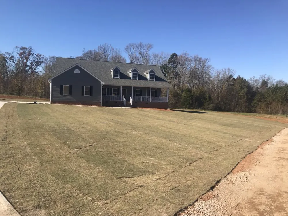 Affordable landscape installation near you in Boiling Springs, SC by Crow's Landscaping