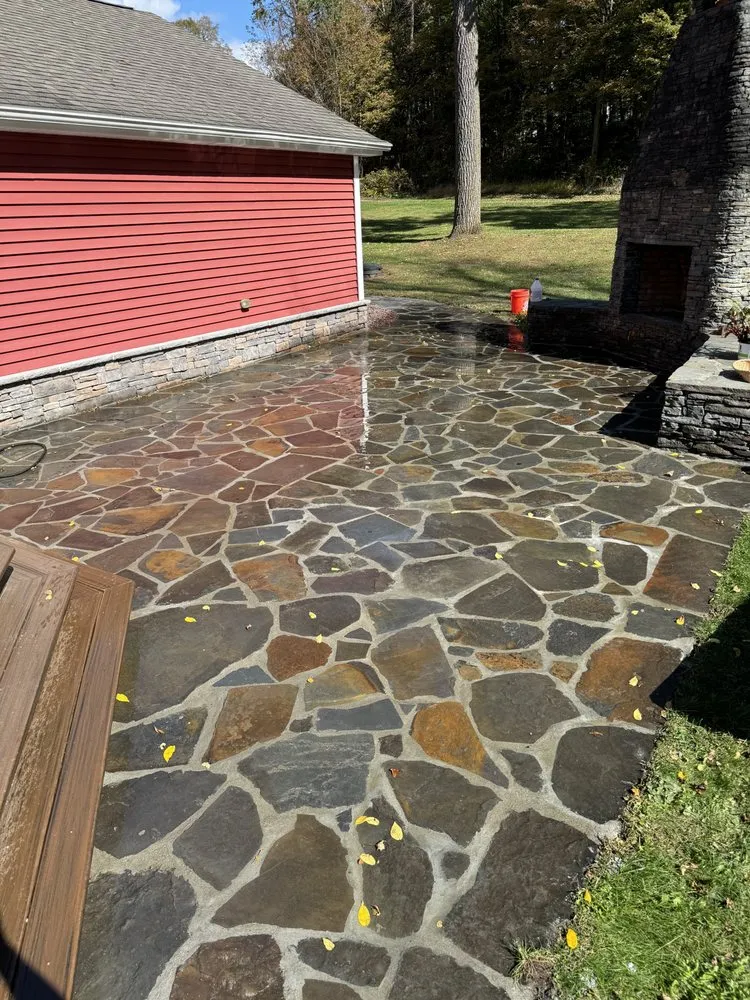 Professional garden landscaping for outdoor upgrades in Poughkeepsie, NY by Cruger Contracting