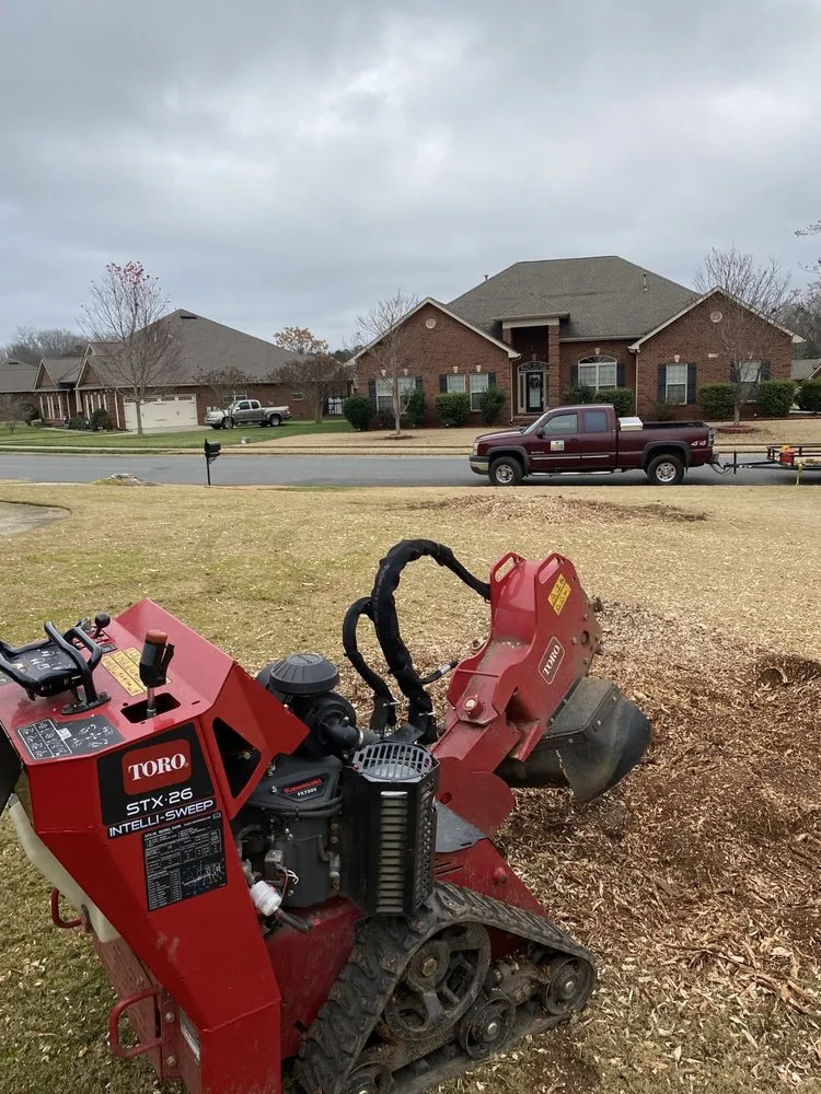 Top-rated lawn mowing service with custom design across Rock Hill, SC - Crump Stump Services