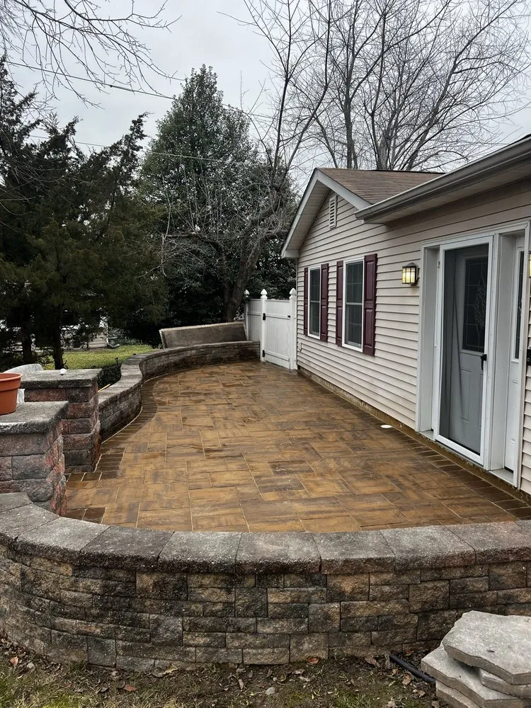 Affordable garden landscaping for residential properties across Trenton, NJ - Cruz Construction & Masonry