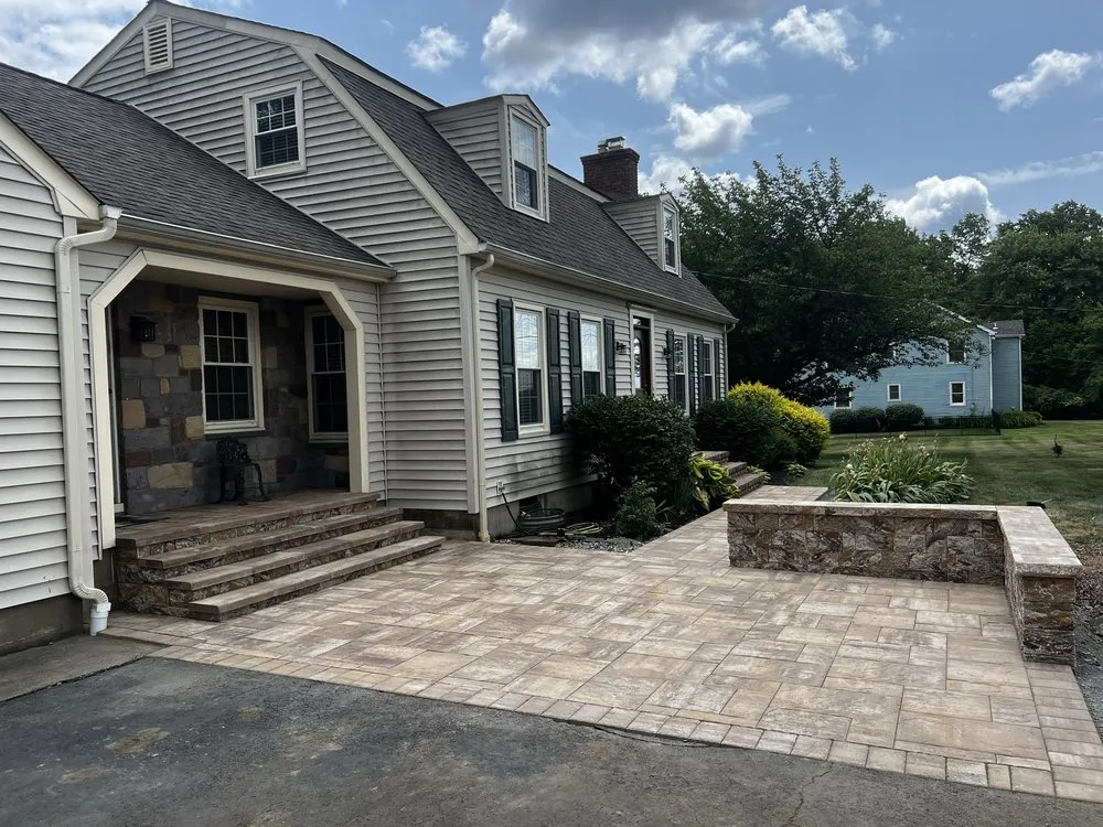 Expert landscape installation for residential properties in Trenton, NJ by Cruz Construction & Masonry