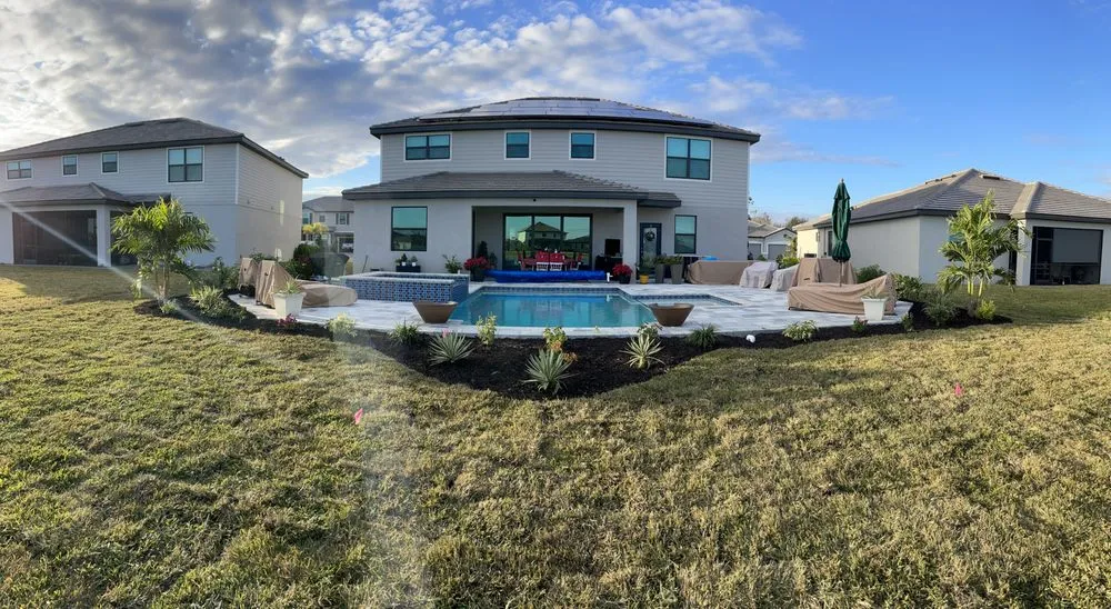 Top-rated landscape installation for homes in Fort Myers, FL by Cruz Express Lawn Care