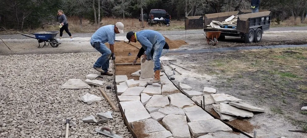 Affordable landscape installation in Austin, TX - Cruz General Contractors