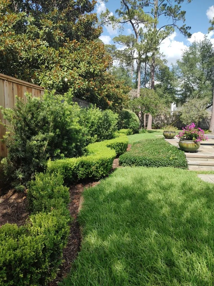 Local landscape installation with custom design across Houston, TX - Cruz Landscape And More