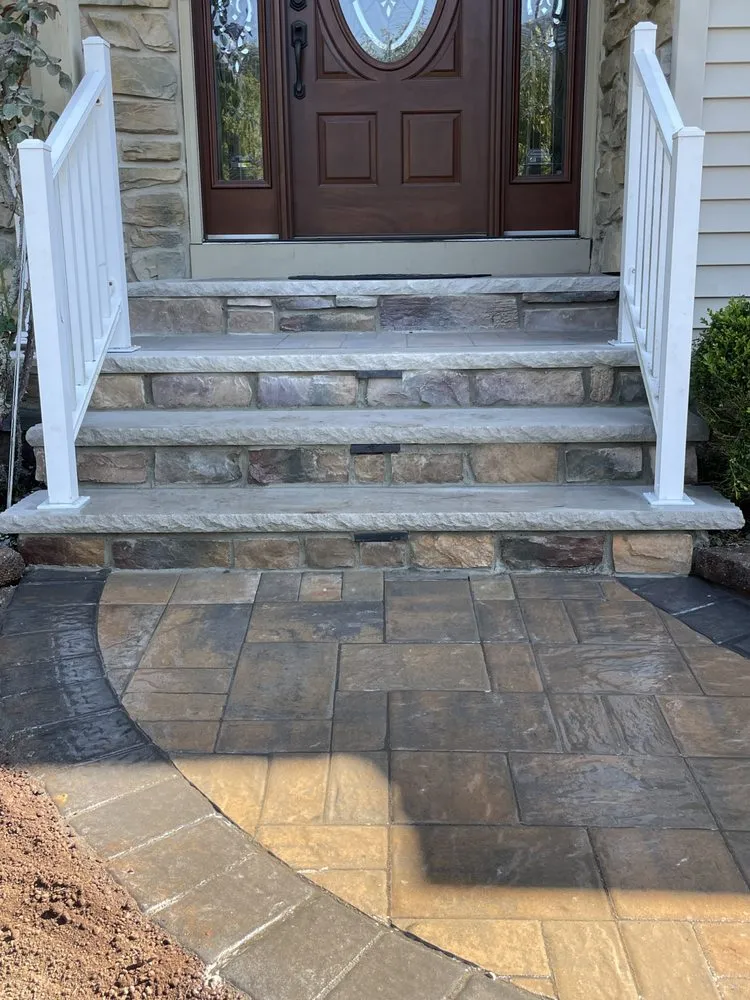 Affordable landscape installation in Raritan, NJ by Cruz Landscaping & Masonry