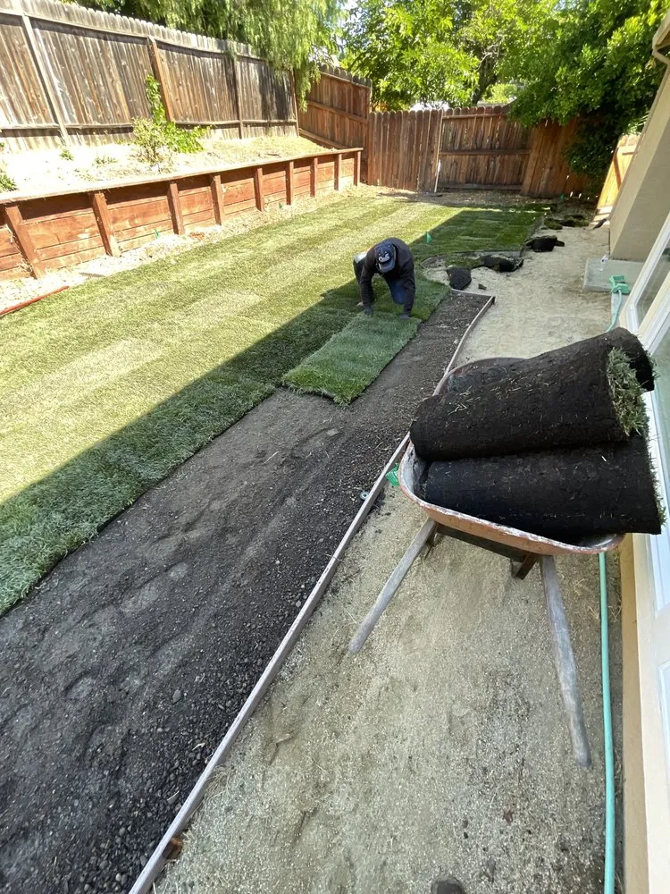 Local garden landscaping with custom design across Fairfield, CA - Cruz Landscaping