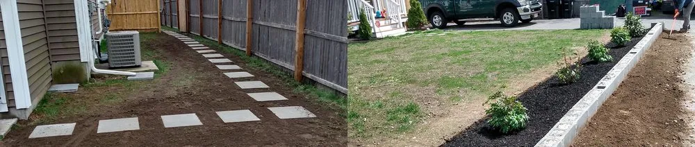 Reliable landscape installation for beautiful yards in Lynn, MA by Cruz Landscaping