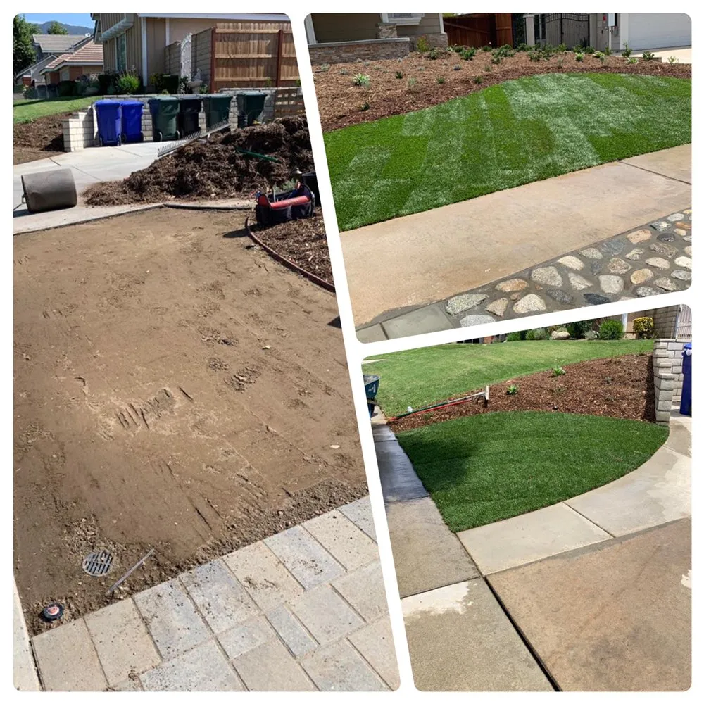 Local garden landscaping in Ontario, CA by Cruz Landscaping