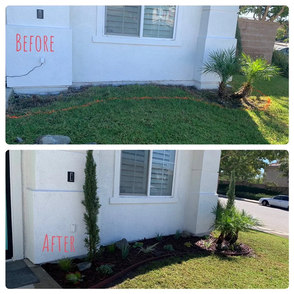 Custom landscape design for beautiful yards across Ontario, CA - Cruz Landscaping