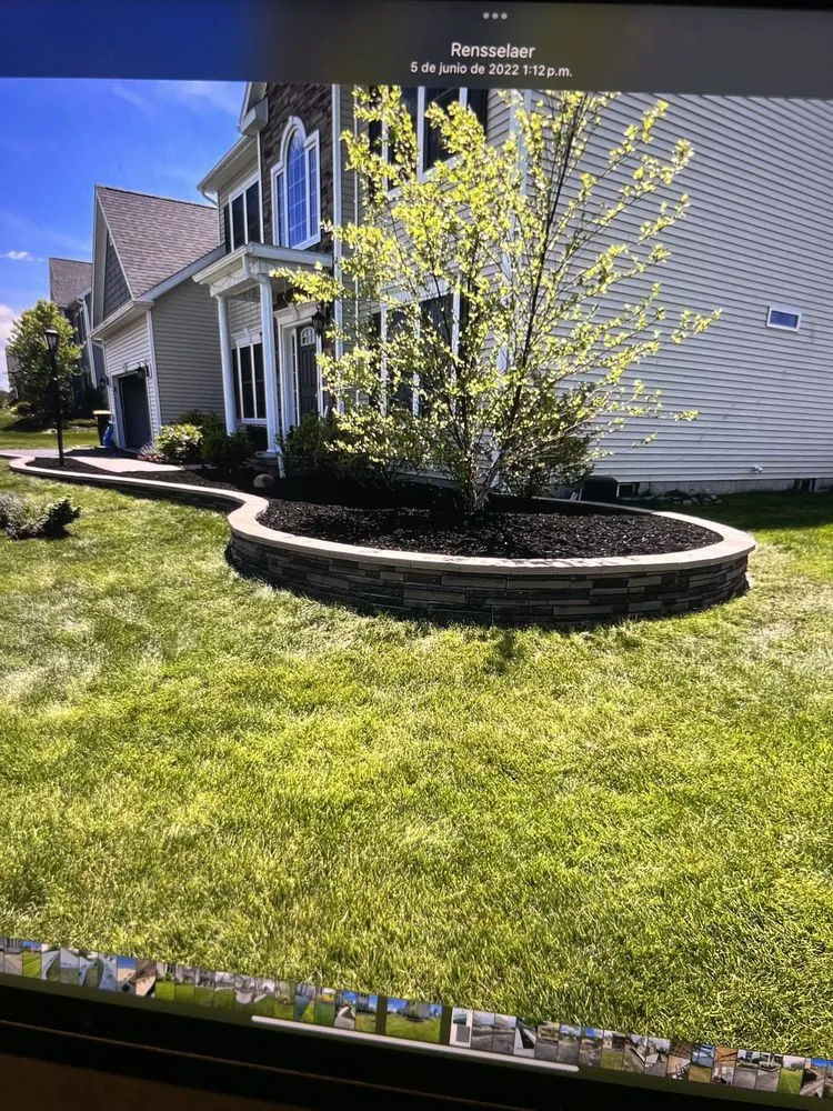 Professional landscape installation in Hudson, NY by Cruz Lansdcaping