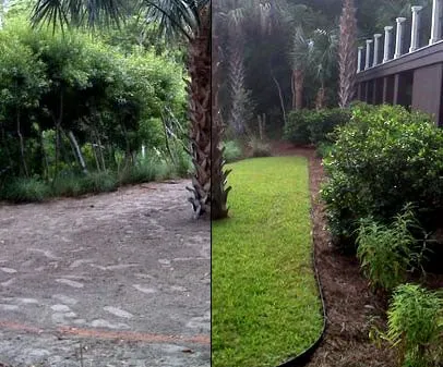 Local lawn mowing service with custom design in Johns Island, SC by Cruz Lawn and Tree