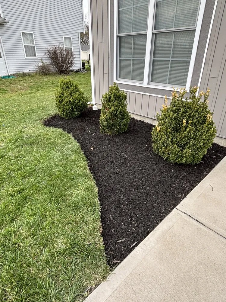 Professional garden landscaping in New Carlisle, OH by Cruz Lawn Care Service