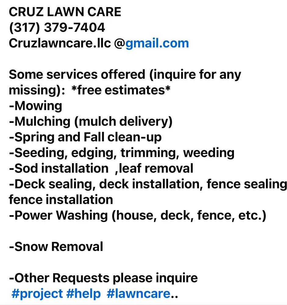 Trusted garden landscaping in Woodlawn Heights, IN - Cruz lawncare