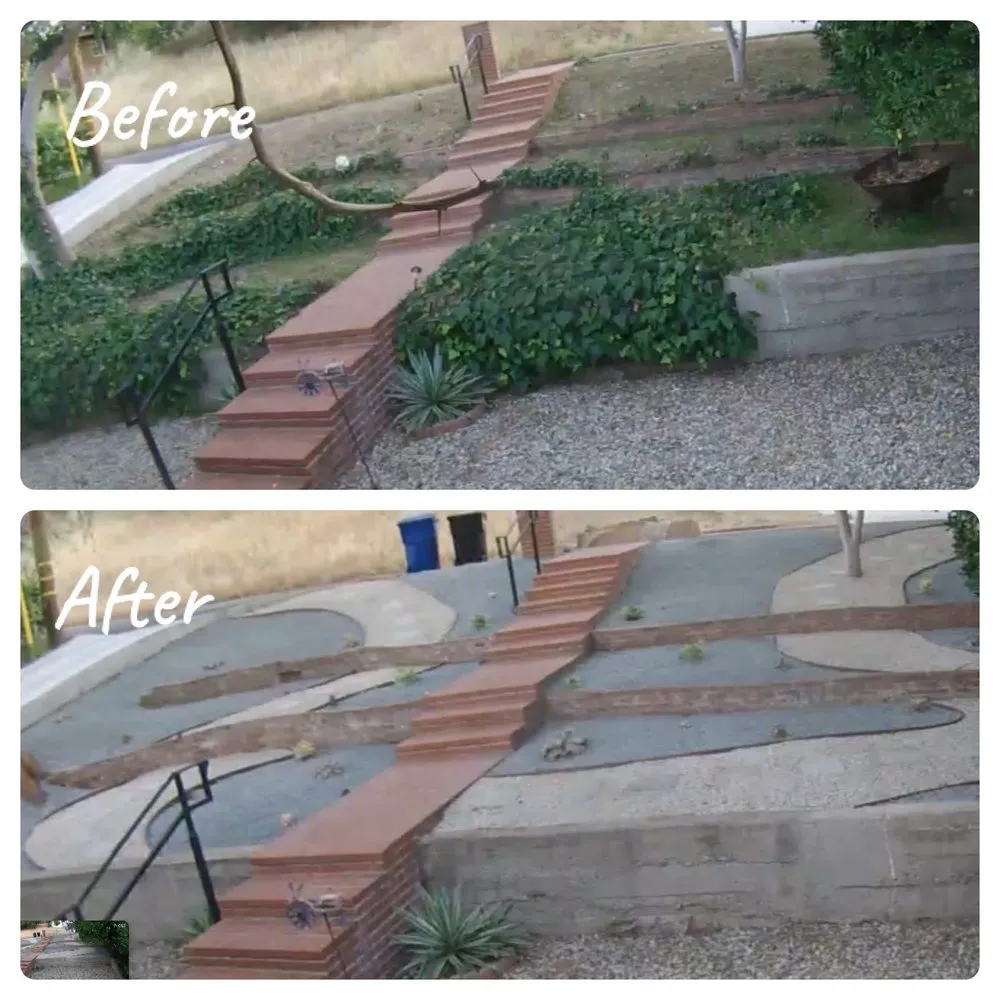 Professional garden landscaping in San Fernando Valley, CA - Cruz Tree Service & Landscaping