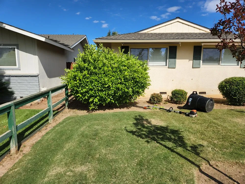 Custom lawn care service for beautiful yards across Fresno, CA - Cruz Yard Maintenance