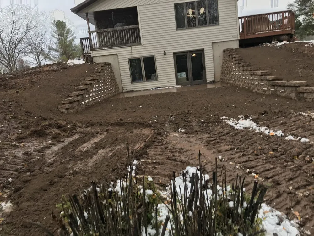 Custom garden landscaping in Abbotsford, WI - Cruz’s Landscaping And Excavating