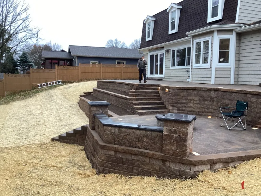 Reliable landscape design for homes in Abbotsford, WI by Cruz’s Landscaping And Excavating