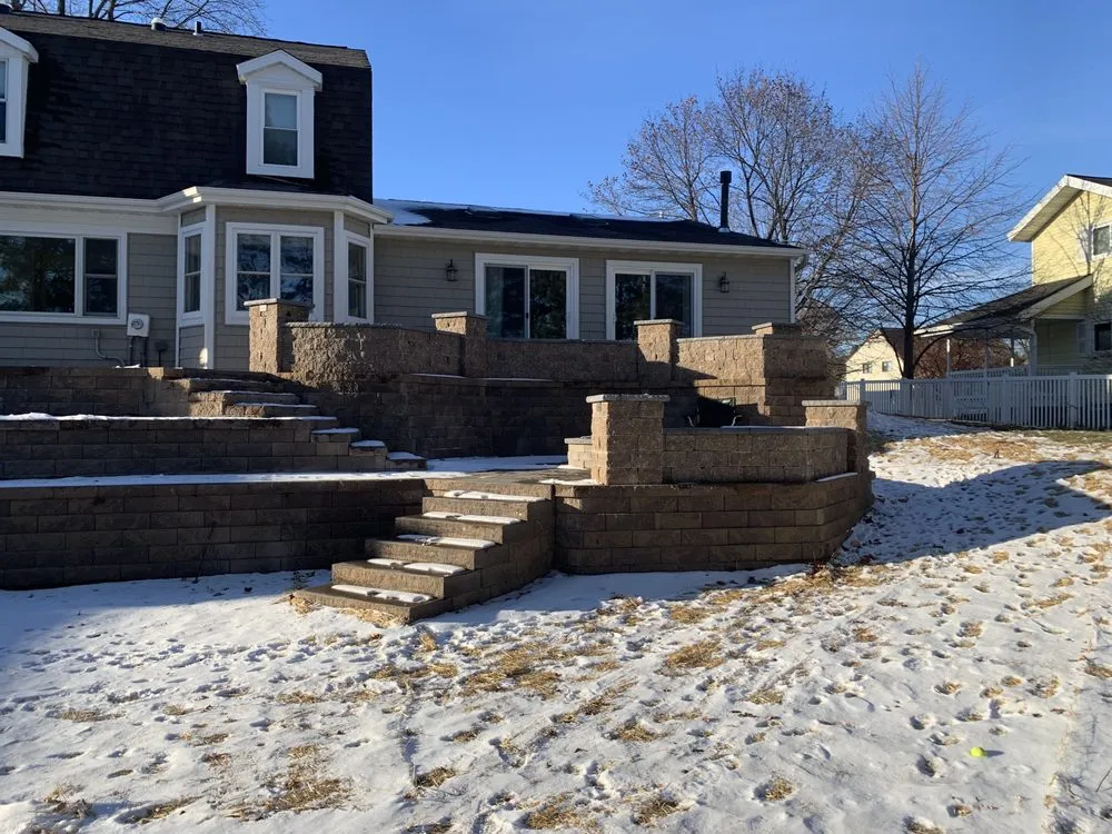 Custom residential landscaping in Abbotsford, WI by Cruz’s Landscaping And Excavating