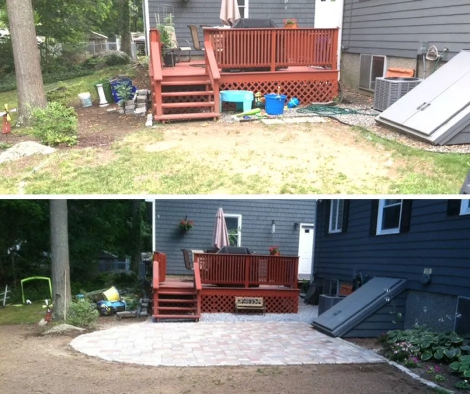 Custom garden landscaping in Attleboro, MA by Cryan Landscape Contractors