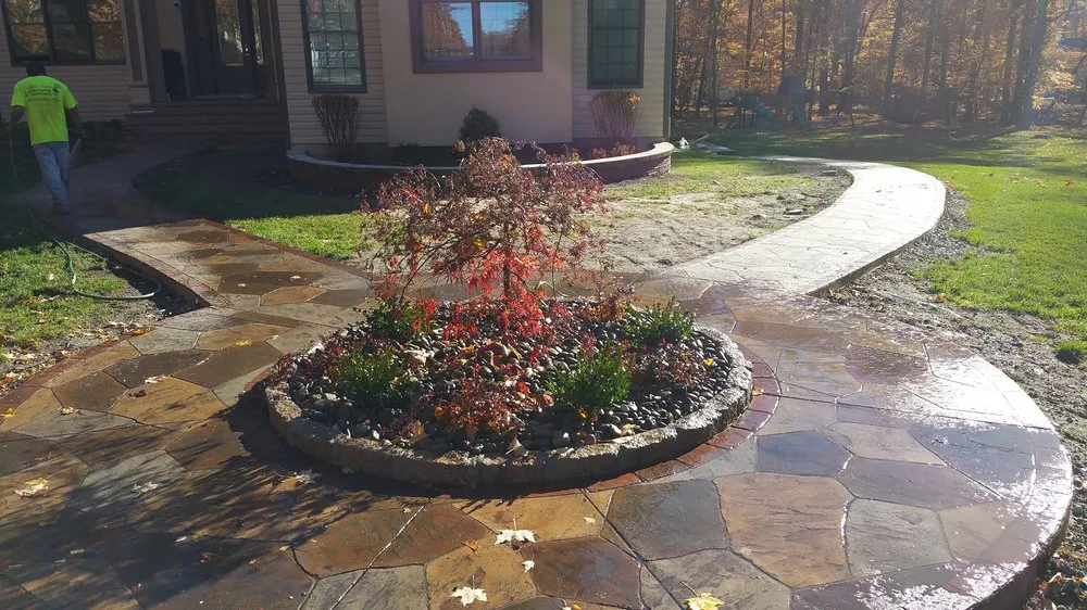 Expert lawn mowing service for residential properties in Middletown, NY by Crystal Clean Landscaping & Lawncare