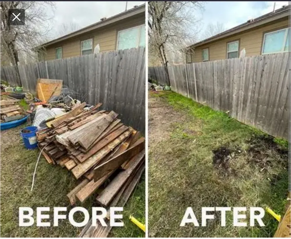 Affordable lawn mowing service in Amarillo, TX by Crystal Clear Clean Out Solutions