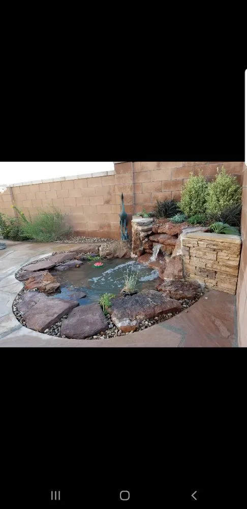 Affordable residential landscaping in Albuquerque, NM - Crystal Clear Fountain Solutions