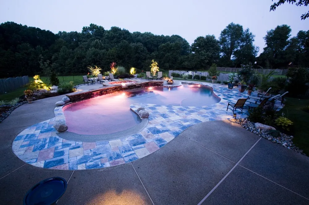 Professional residential landscaping in Southampton, PA by Crystal Clear Signature Pools