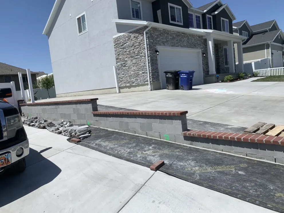 Professional residential landscaping for outdoor upgrades in Provo, UT by Crystal Concrete
