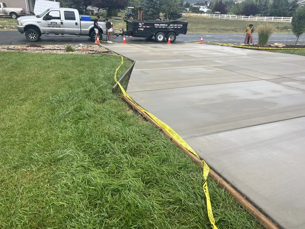 Reliable lawn mowing service experts serving Provo, UT - Crystal Concrete