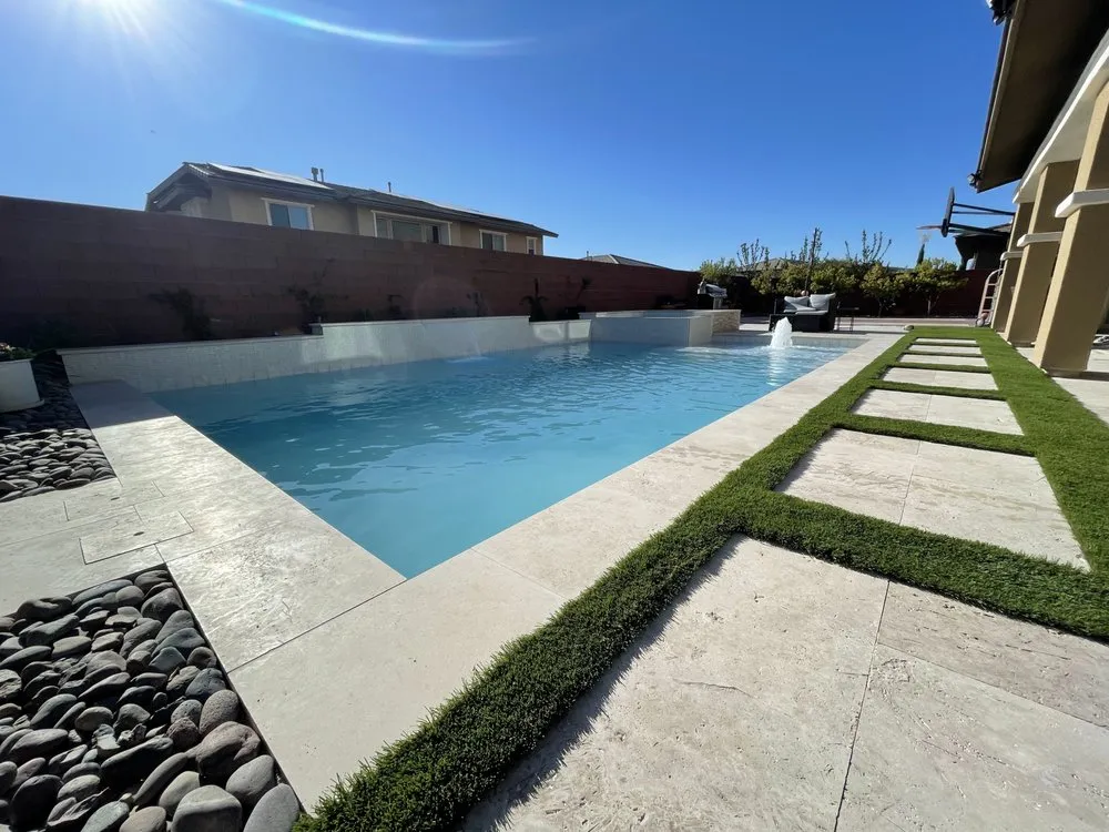 Top-rated outdoor landscaping for residential properties in Las Vegas, NV by Crystal Cove Pool & Spa