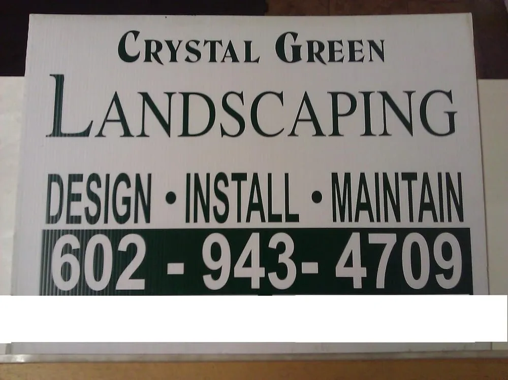 Custom outdoor landscaping experts serving Phoenix, AZ - Crystal Green Landscaping