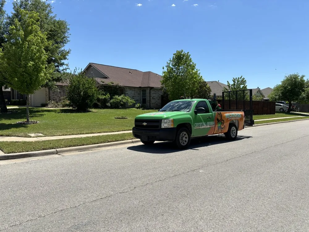 Professional landscape installation in Taylor, TX - Crystal Green Lawn Care