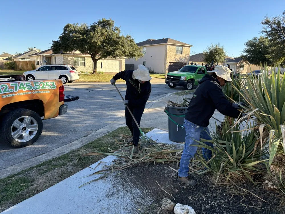 Reliable residential landscaping for residential properties in Taylor, TX by Crystal Green Lawn Care