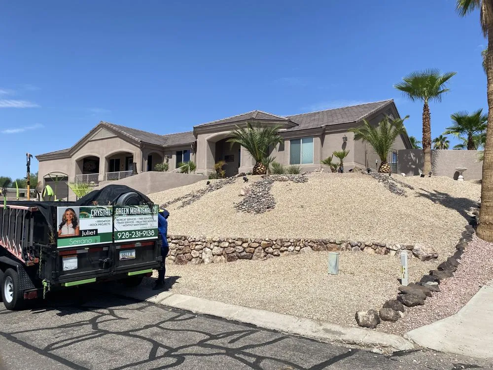 Affordable yard cleanup service in Lake Havasu City, AZ - Crystal Green Maintenance
