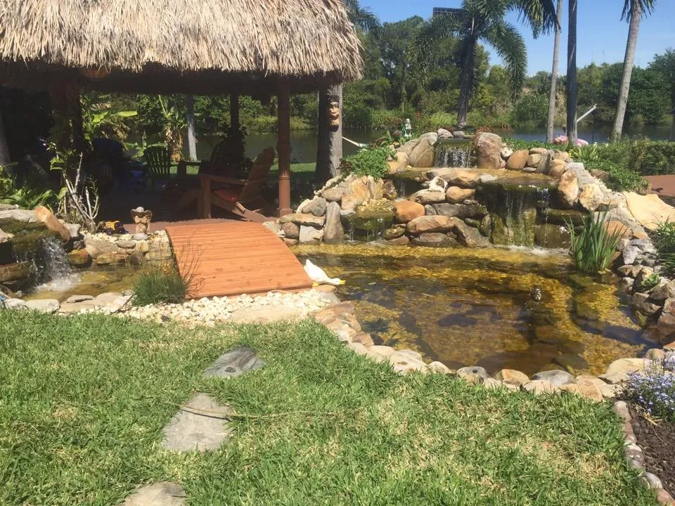 Top-rated landscape design experts serving West Palm Beach, FL - Crystal Waterfalls