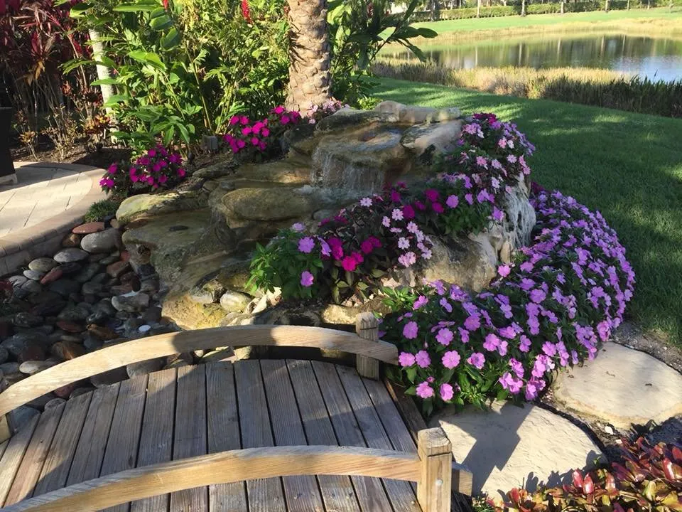 Local yard cleanup service experts serving West Palm Beach, FL - Crystal Waterfalls