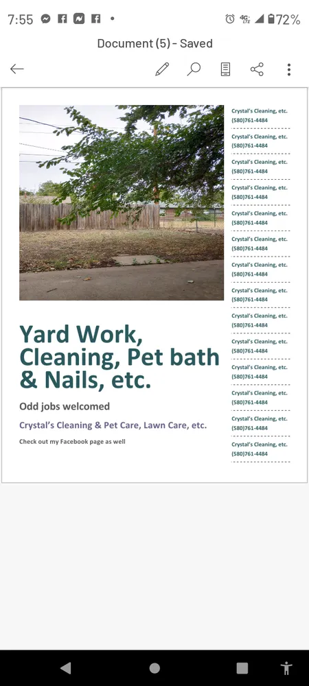Reliable garden landscaping with custom design across Ponca City, OK - Crystals Cleaning