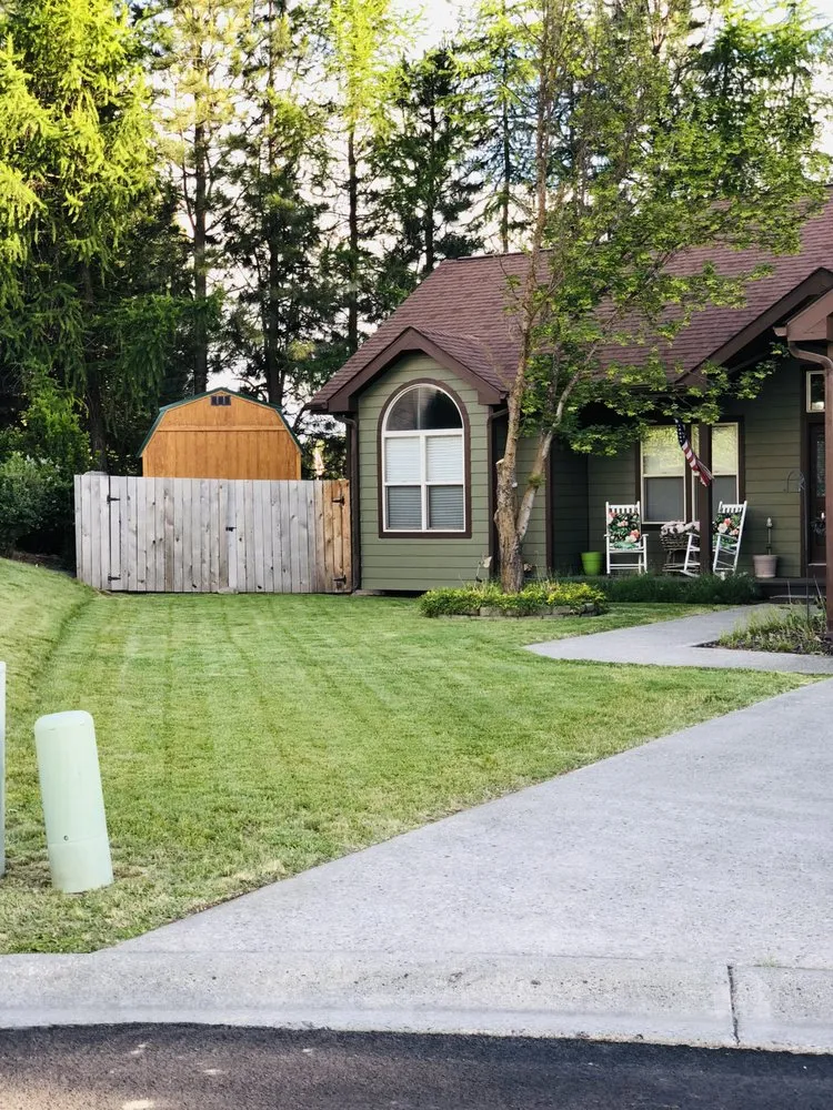 Reliable lawn mowing service for beautiful yards in Moscow, ID by Crystal’s Contracting