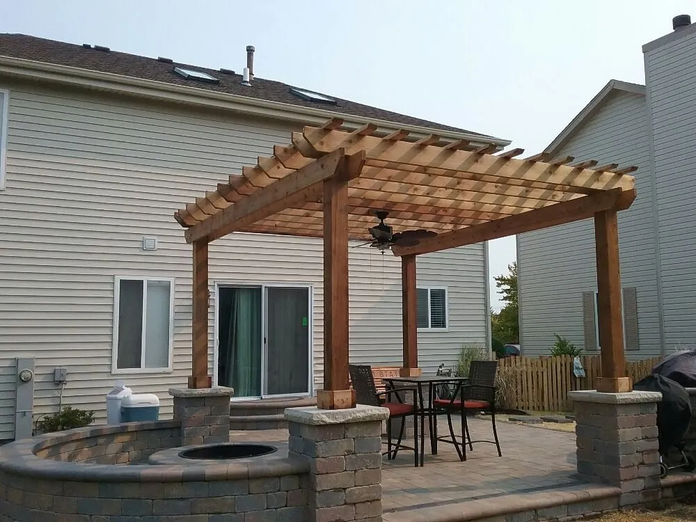 Professional landscape design for year-round maintenance in Oswego, IL by CS Enterprise Landscaping