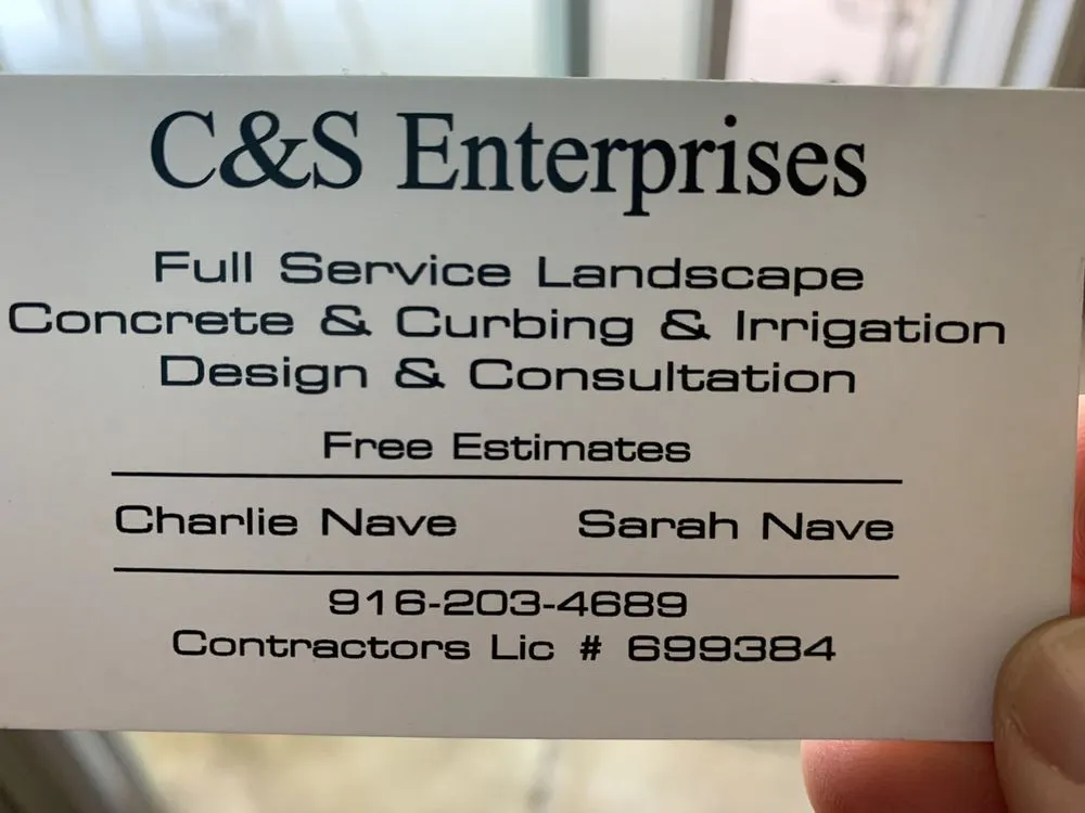 Affordable landscape installation experts serving Sacramento, CA - C&S Enterprises