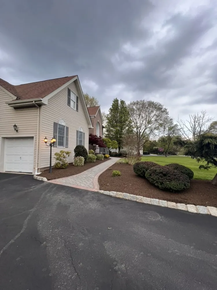 Custom yard maintenance with custom design in Somerset, NJ by C&S Landscape & Construction