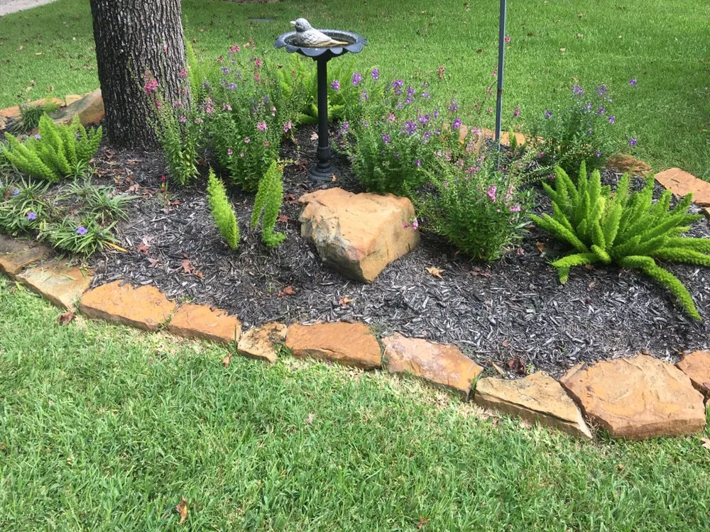 Custom residential landscaping in Houston, TX by CS Landscaping & Construction