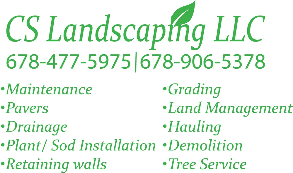 Affordable lawn mowing service with custom design in Kennesaw, GA by CS Landscaping